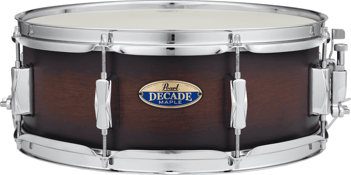 Pearl CAISSE CLAIRE DECADE MAPLE 14x5,5 SATIN BROWN BURST