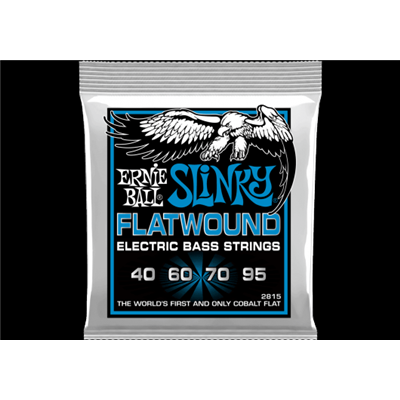 Cordes Basse Ernie Ball Slinky Filee Plat 40-95