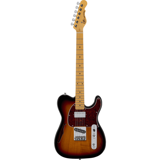 guitare electrique g&l guitare electrique tribute asat classic bluesboy semi-hollow 3ts