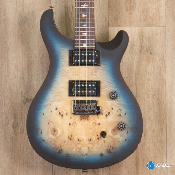 Prs SE exotic 24-08 poplar burl lake blue midnight burst limited
