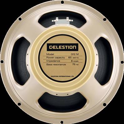 Celestion G12M-65CREAM-16 - hp 31cm guit class 65w 16ohms
