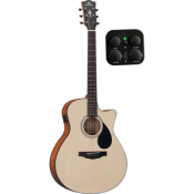 Guitare Electro-Acoustique Kepma Guitars Plytone Series - Eace-K10 Grand Auditorium Natural