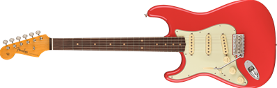 American Vintage II 1961 Stratocaster Left-Hand, Rosewood Fingerboard, Fiesta Red