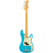 Fender American Professional II Precision Bass, Maple Fingerboard, Miami Blue