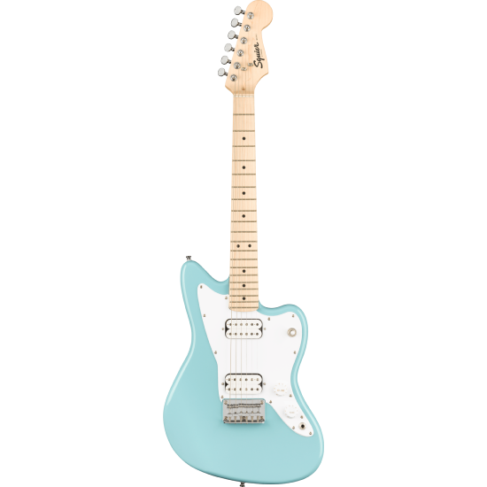 Mini Jazzmaster HH, Maple Fingerboard, Daphne Blue