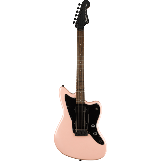 Contemporary Active Jazzmaster HH, Laurel Fingerboard, Black Pickguard, Shell Pink Pearl