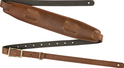 Mustang Saddle Strap, Long, Cognac, 2.25