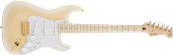 Richie Kotzen Stratocaster, Maple Fingerboard, Transparent White Burst