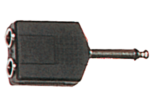 Yellow Cable AD07 - Adaptateur Jack Mono Mâle/2 Jack Mono Femelle (Par 2 Pièces)