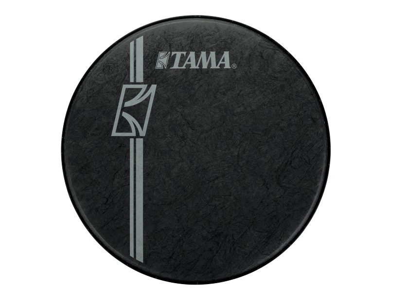 Tama BK22BMFH - peau de résonnance noire 22 laminée Fibre logo Tama Superstar Hyper-Drive