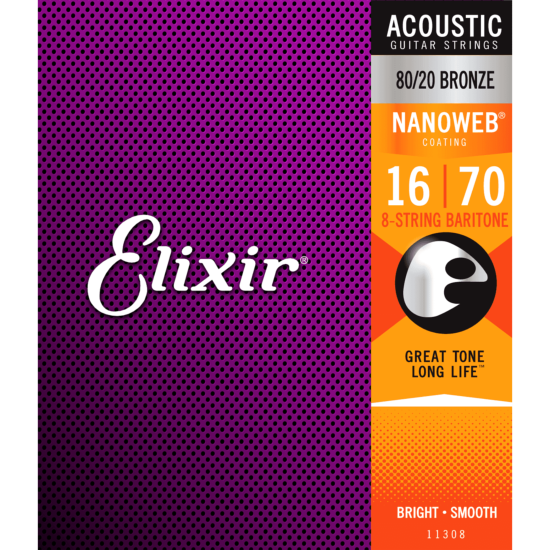 Elixir 11308 - acoustique bariton 8c 16-70