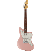 guitare electrique g&l guitare fullerton deluxe doheny shell pink touche palissandre