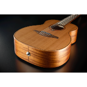 Guitare Electro-classique Lag Escapade Nylon Red cedar