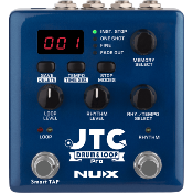 pédale d'effet nux looper et boite à rythmes