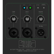 12 2 voies 150 w rms bluetooth sur batterie mackie