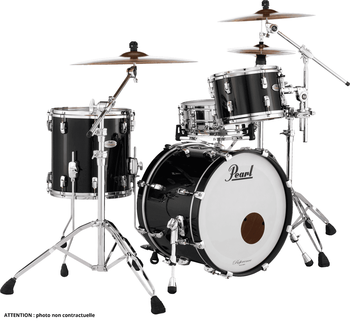 Pearl PPV RF904XEPC-103 - rf 4 futs fusion 20 piano black