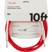 Câble jack guitare Fender 3M Fiesta Red