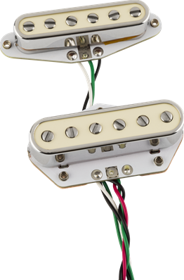 Cobalt Chrome Telecaster Pickup Set