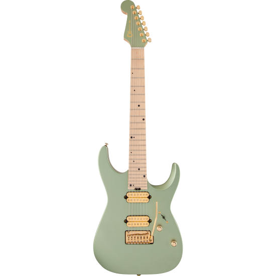 Angel Vivaldi Signature Pro-Mod DK24-7 Nova, Maple Fingerboard, Satin Sage Green