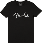 Fender Spaghetti Logo Men's Tee, Black, Small