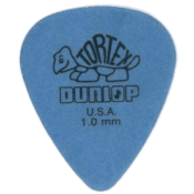 Mdiator Dunlop Tortex USA 1.0 mm Bleu