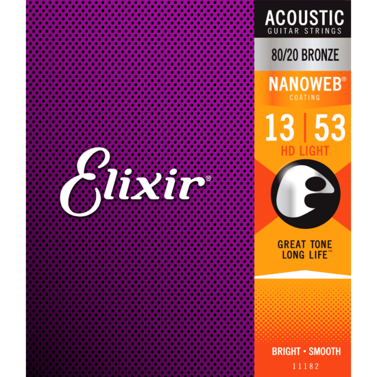 Elixir 11182 - acoustique hd light pb 13-53