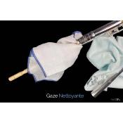 DOME DF4 Gaze nettoyante doublée pour intérieur de flûte