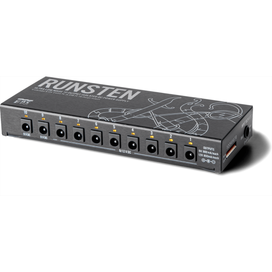 accessoires ebs boitier d'alimentations isolées 10 dc + 2 usb