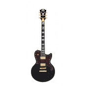 D'ANGELICO Deluxe Atlantic Solid Black