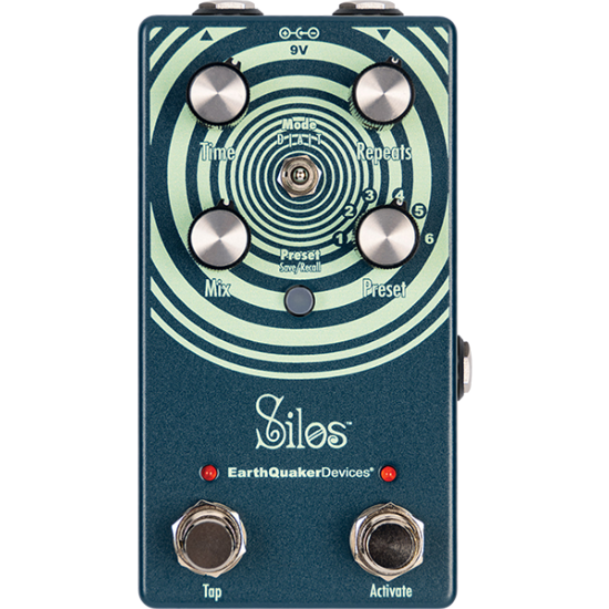 Pedale D'Effet Guitare Délai Earthquaker Devices Silos