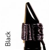 Bambù AS01 - Ligature tissée pour saxophone soprano ou clar. mib - Noire