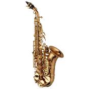 Yanagisawa SC-WO20 ELITE - Saxophone soprano courbe bronze verni, avec étui et bec