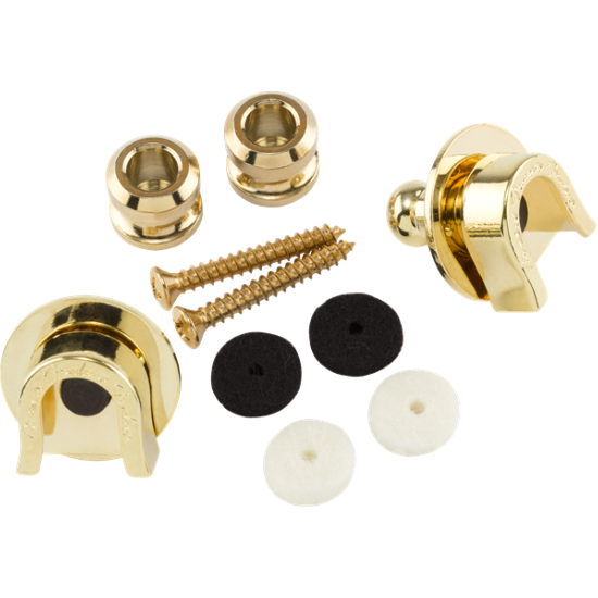 Fender Security Strap Locks, Gold