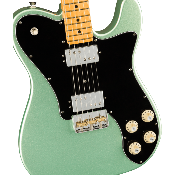 Fender American Professional II Telecaster Deluxe, Maple Fingerboard, Mystic Surf Green