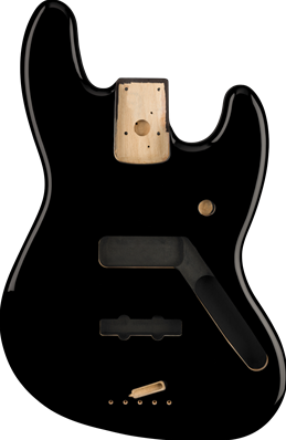 Standard Series Jazz Bass Alder Body, Black