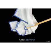 DOME DF4 Gaze nettoyante doublée pour intérieur de flûte