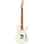 Fender Telecaster Mexicaine Player Polar White touche Pao Ferro - Guitare électrique