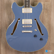 Guitare électrique D'Angelico Excel DC Tour Slate Blue