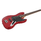 Basse électrique Prodipe JB80 finition Candy Apple Red