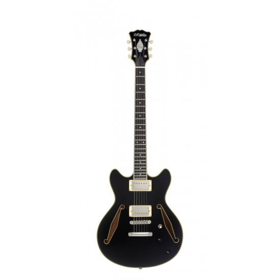 D'ANGELICO Excel Mini DC Tour Solid Black
