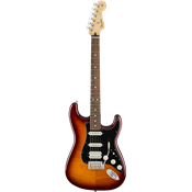 Fender Stratocaster Mexicaine Player Plus Top HSS Tobacco Sunburst touche Pao Ferro