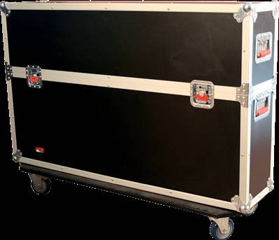 Gator G-TOURLCDV2-3743 - flight case a roulettes pour