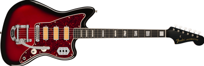 Gold Foil Jazzmaster, Ebony Fingerboard, Candy Apple Burst