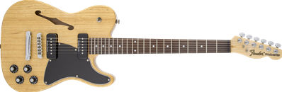 Jim Adkins JA-90 Telecaster Thinline, Laurel Fingerboard, Natural