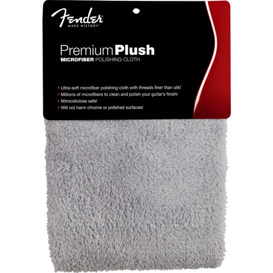 Premium Plush Microfiber Polishing Cloth, Gray