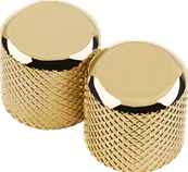 Telecaster/Precision Bass Dome Knobs (Gold) (2)