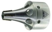 Jo-ral 8L - Sourdine bucket (valvet) aluminium pour trombone ténor (pavillon suppérieur à 8.5)