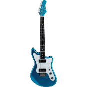 Guitare électrique EKO Camaro VR - 2 P-90 Blue Sparkle