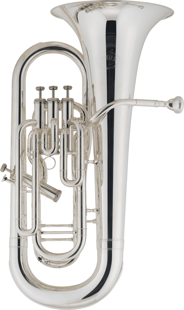 Jupiter JEP1020S - Euphonium sib 4 pistons (3) argenté avec étui