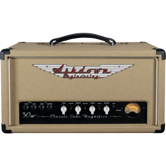 tête d'amplis à lampe ctm tweed 30w ashdown